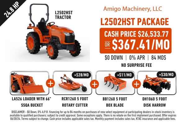 L2502HST Amigo Tractor Package updated 326